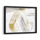 Exploración De Oro Y Gris Viii - Jennifer Goldberger | Cuadro decorativo de Canvas Lab
