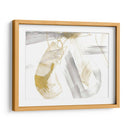 Exploración De Oro Y Gris Viii - Jennifer Goldberger | Cuadro decorativo de Canvas Lab