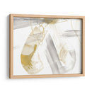 Exploración De Oro Y Gris Viii - Jennifer Goldberger | Cuadro decorativo de Canvas Lab