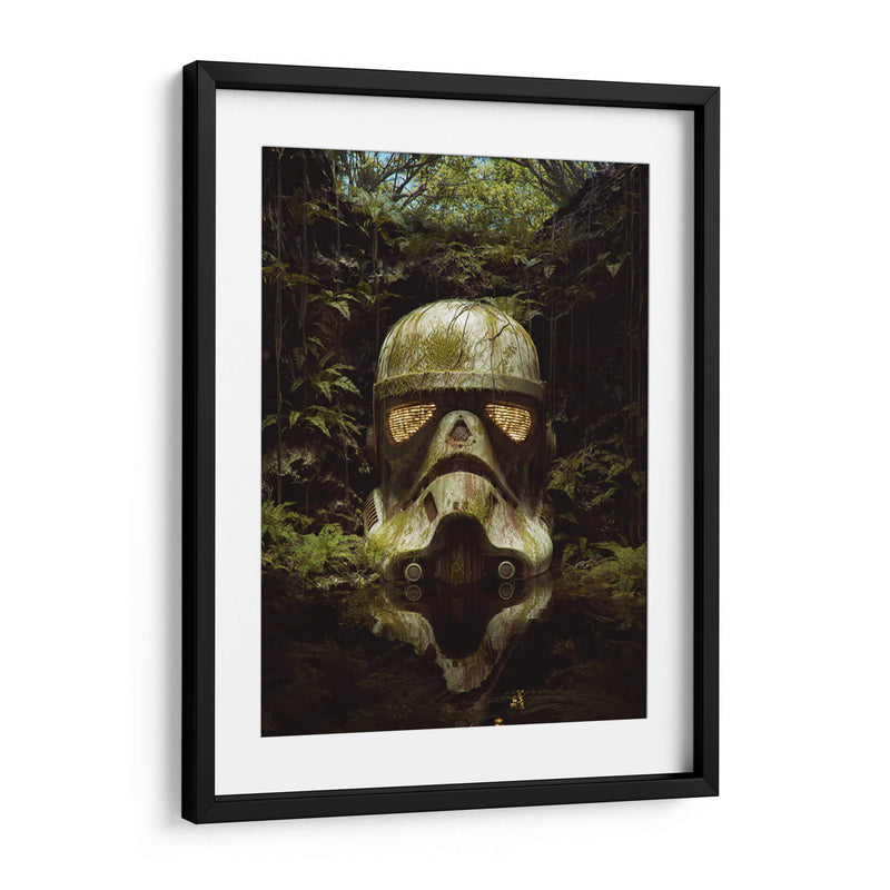 Stormtropper entre el musgo | Cuadro decorativo de Canvas Lab