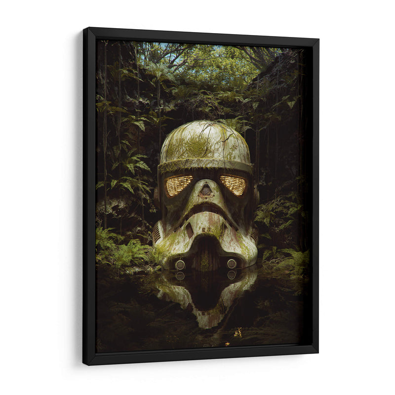 Stormtropper entre el musgo | Cuadro decorativo de Canvas Lab
