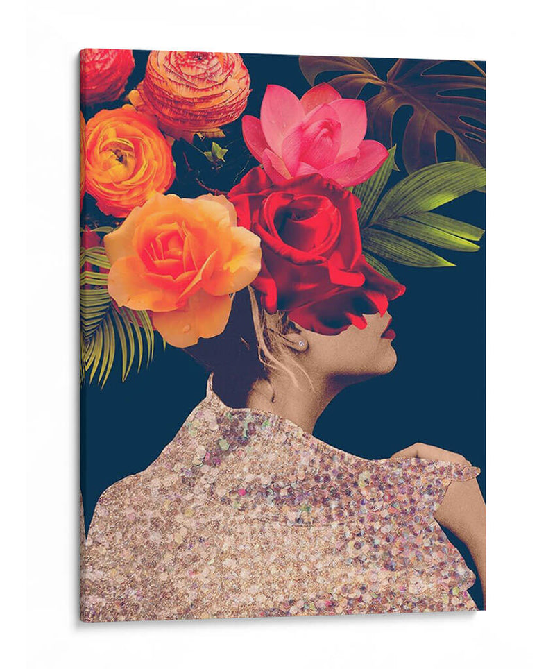 Fleur Collage Ii - Victoria Borges | Cuadro decorativo de Canvas Lab