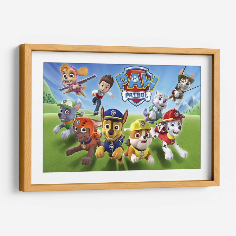 The Paw Patrol | Cuadro decorativo de Canvas Lab