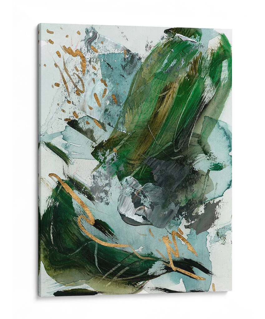 Emeralda Oscura Iii - Melissa Wang | Cuadro decorativo de Canvas Lab