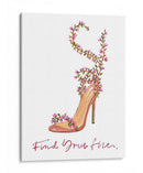 Declaración Sassy I - Melissa Wang | Cuadro decorativo de Canvas Lab