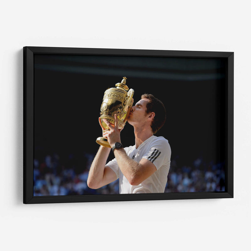 El triunfo de Andy Murray | Cuadro decorativo de Canvas Lab