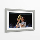 El triunfo de Andy Murray | Cuadro decorativo de Canvas Lab