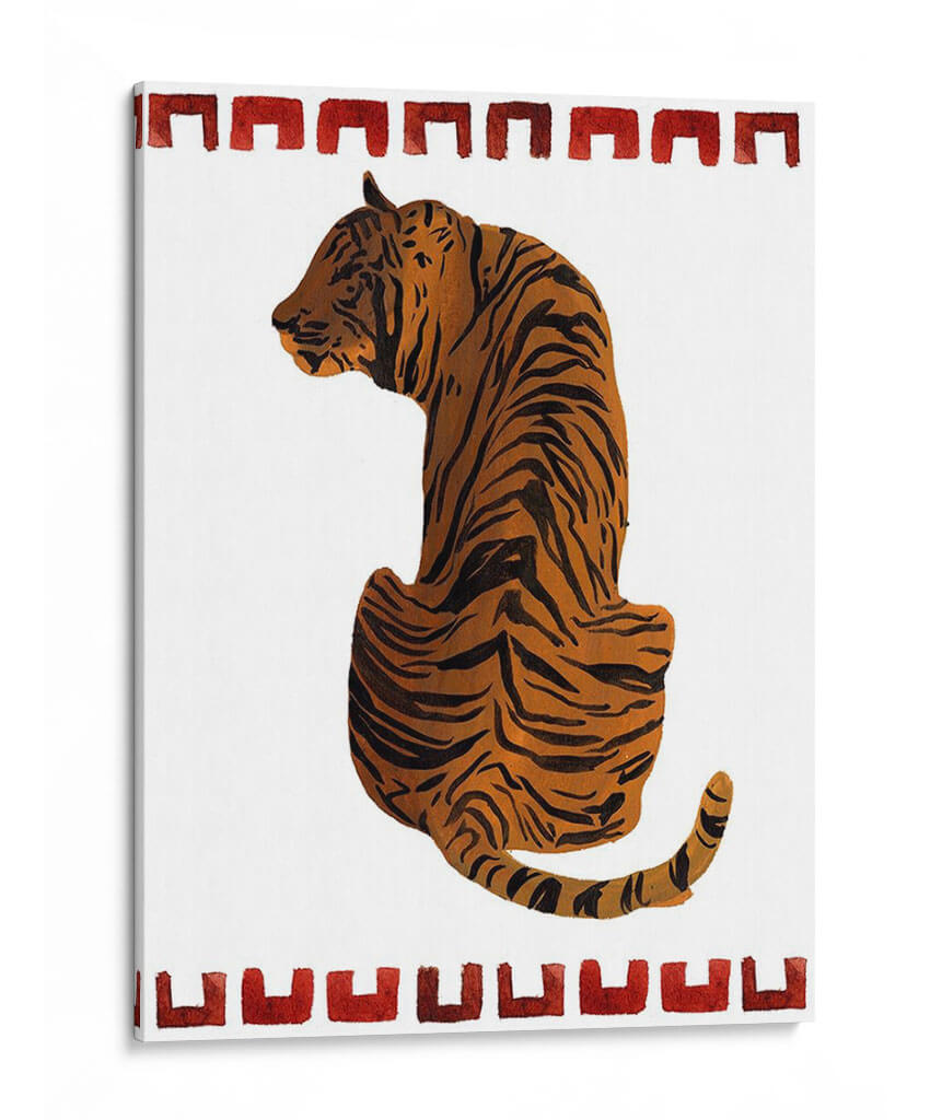 Tigre Asiático I - Melissa Wang | Cuadro decorativo de Canvas Lab