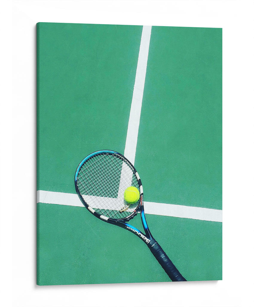 La composición del Tenis | Cuadro decorativo de Canvas Lab
