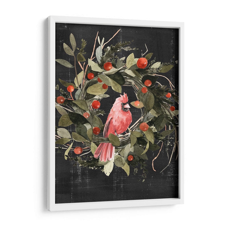 Cardinal De Navidad Ii - Emma Scarvey | Cuadro decorativo de Canvas Lab