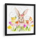 Flores De Abril Y Conejito I - Jennifer Paxton Parker | Cuadro decorativo de Canvas Lab
