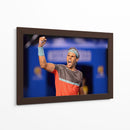Rafa Nadal celebrando | Cuadro decorativo de Canvas Lab