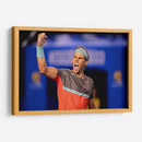 Rafa Nadal celebrando | Cuadro decorativo de Canvas Lab