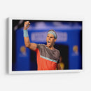 Rafa Nadal celebrando | Cuadro decorativo de Canvas Lab