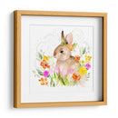 Flores De Abril Y Conejito Ii - Jennifer Paxton Parker | Cuadro decorativo de Canvas Lab