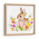 Flores De Abril Y Conejito Ii - Jennifer Paxton Parker | Cuadro decorativo de Canvas Lab