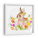 Flores De Abril Y Conejito Ii - Jennifer Paxton Parker | Cuadro decorativo de Canvas Lab
