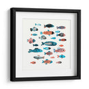 Escuela De Peces I - Jacob Green | Cuadro decorativo de Canvas Lab