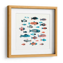 Escuela De Peces I - Jacob Green | Cuadro decorativo de Canvas Lab