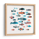 Escuela De Peces I - Jacob Green | Cuadro decorativo de Canvas Lab