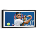 Roger Federer en acción | Cuadro decorativo de Canvas Lab