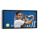 Roger Federer en acción | Cuadro decorativo de Canvas Lab
