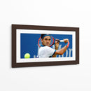 Roger Federer en acción | Cuadro decorativo de Canvas Lab