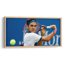 Roger Federer en acción | Cuadro decorativo de Canvas Lab