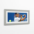 Roger Federer en acción | Cuadro decorativo de Canvas Lab