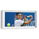 Roger Federer en acción | Cuadro decorativo de Canvas Lab