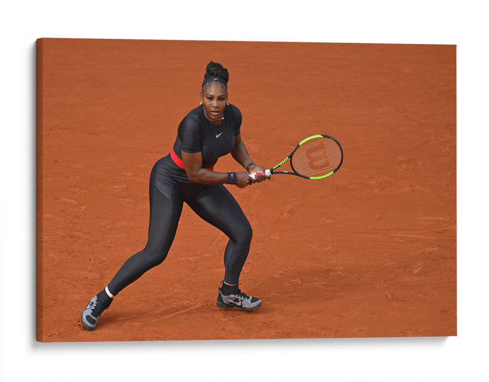 Serena Williams en acción | Cuadro decorativo de Canvas Lab