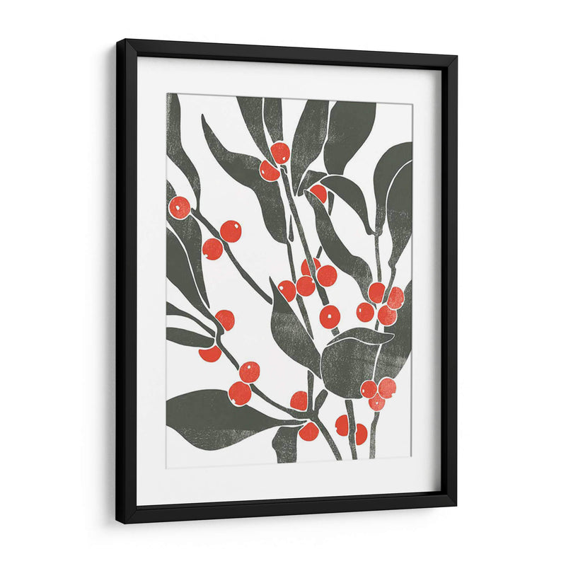 Colorblock Berry Branch Ii - Emma Scarvey | Cuadro decorativo de Canvas Lab