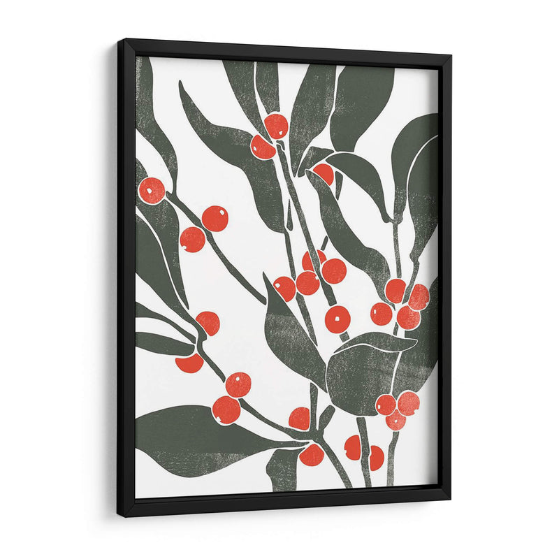 Colorblock Berry Branch Ii - Emma Scarvey | Cuadro decorativo de Canvas Lab