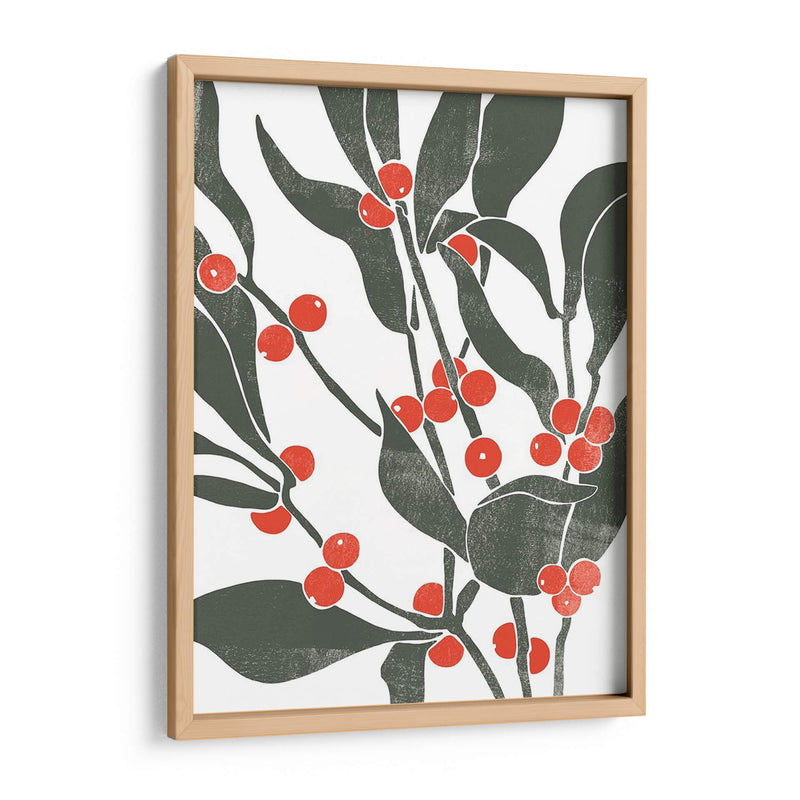 Colorblock Berry Branch Ii - Emma Scarvey | Cuadro decorativo de Canvas Lab