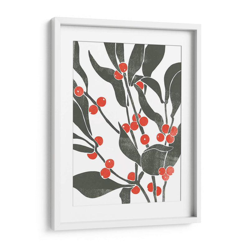 Colorblock Berry Branch Ii - Emma Scarvey | Cuadro decorativo de Canvas Lab