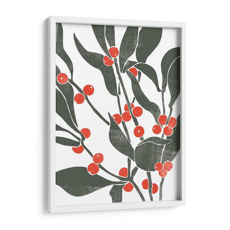 Colorblock Berry Branch Ii - Emma Scarvey | Cuadro decorativo de Canvas Lab