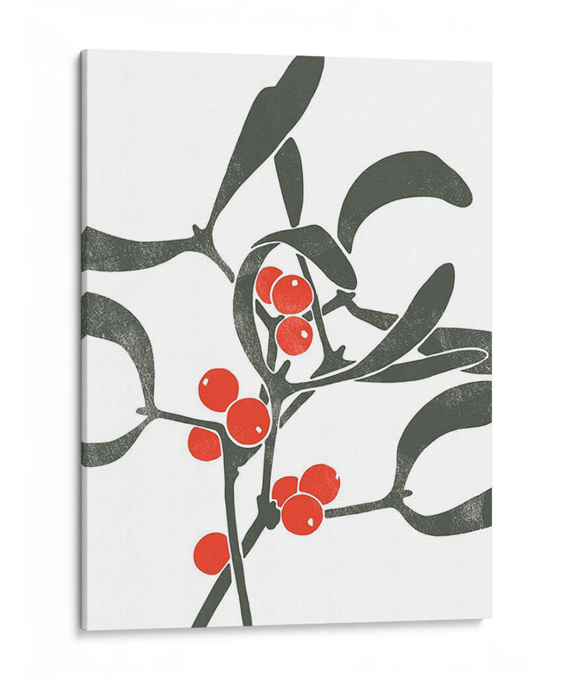 Colorblock Berry Branch Iii - Emma Scarvey | Cuadro decorativo de Canvas Lab