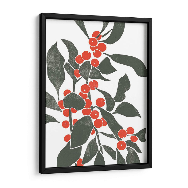 Colorblock Berry Branch Iv - Emma Scarvey | Cuadro decorativo de Canvas Lab