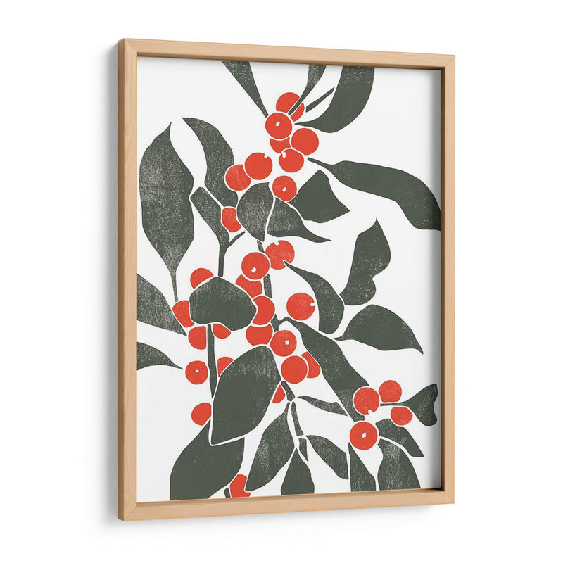 Colorblock Berry Branch Iv - Emma Scarvey | Cuadro decorativo de Canvas Lab