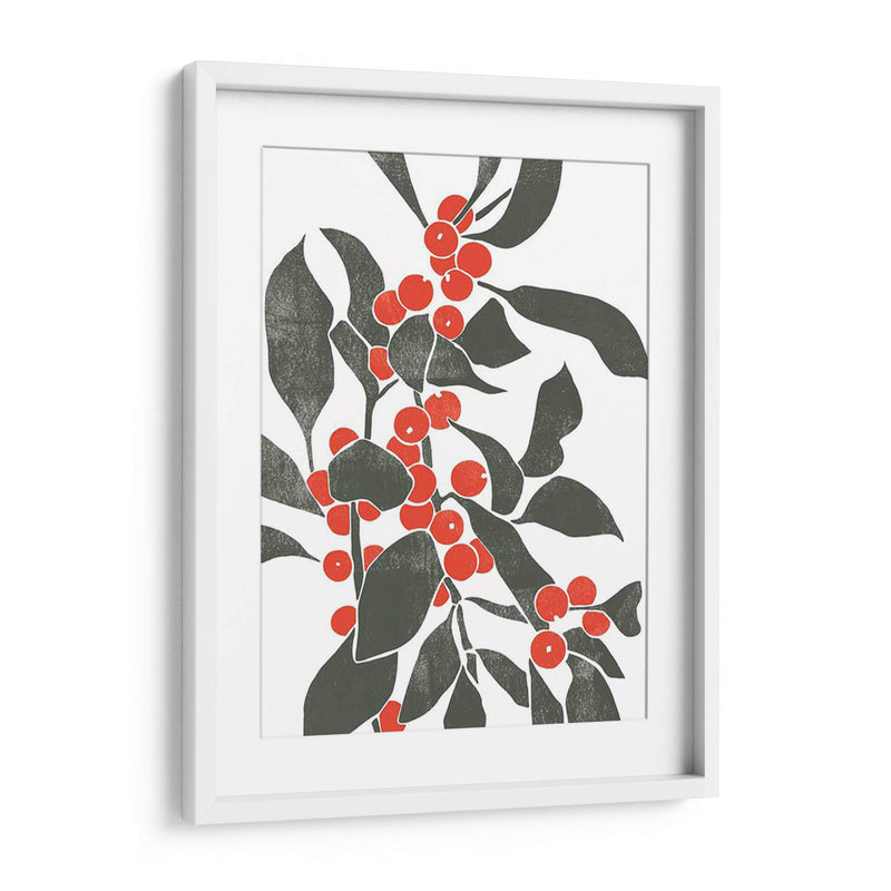 Colorblock Berry Branch Iv - Emma Scarvey | Cuadro decorativo de Canvas Lab