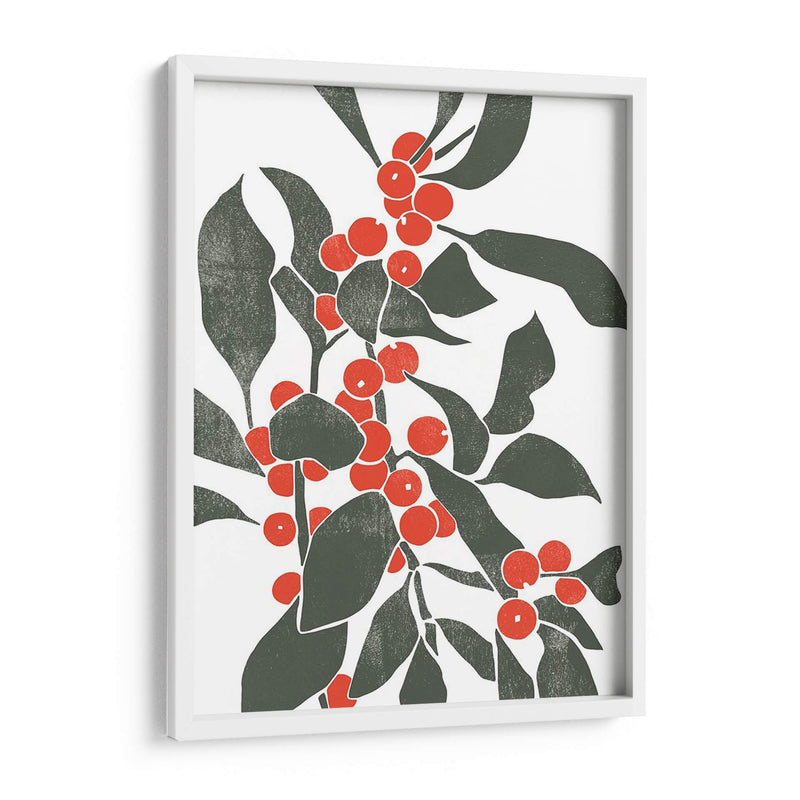 Colorblock Berry Branch Iv - Emma Scarvey | Cuadro decorativo de Canvas Lab