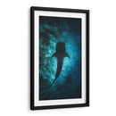 El nado del tiburón ballena | Cuadro decorativo de Canvas Lab