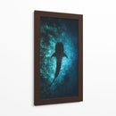 El nado del tiburón ballena | Cuadro decorativo de Canvas Lab