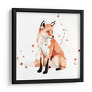 Acuarela Fox Ii - Victoria Borges | Cuadro decorativo de Canvas Lab