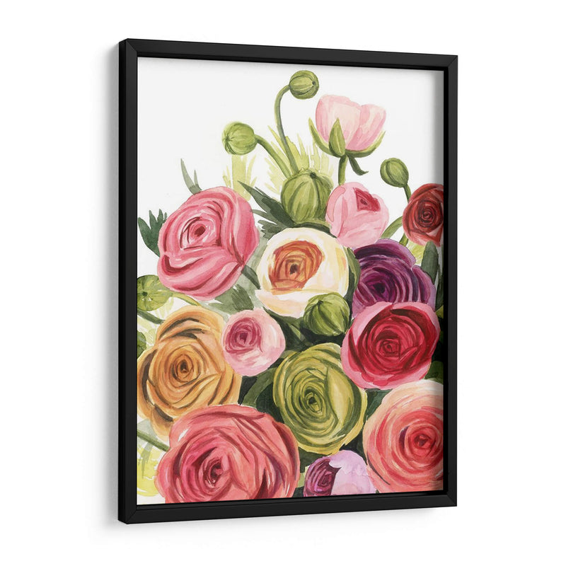 Estudio Ranunculus I - Grace Popp | Cuadro decorativo de Canvas Lab