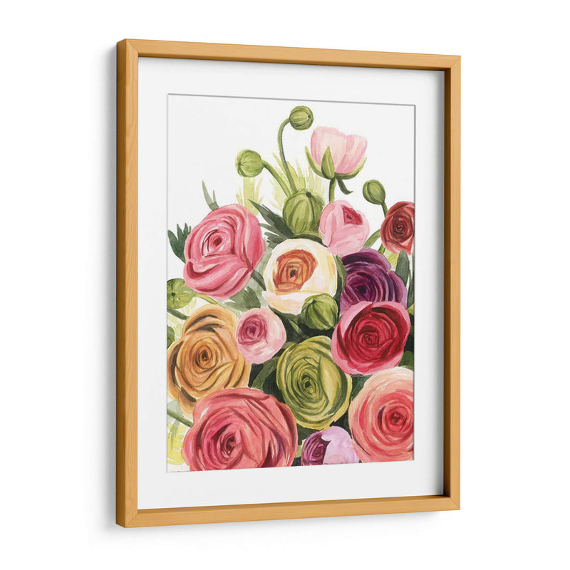 Estudio Ranunculus I - Grace Popp | Cuadro decorativo de Canvas Lab