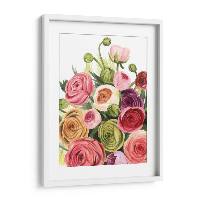 Estudio Ranunculus I - Grace Popp | Cuadro decorativo de Canvas Lab