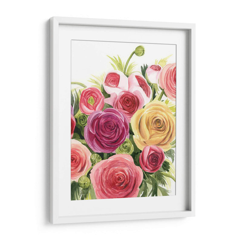 Estudio Ranunculus Ii - Grace Popp | Cuadro decorativo de Canvas Lab