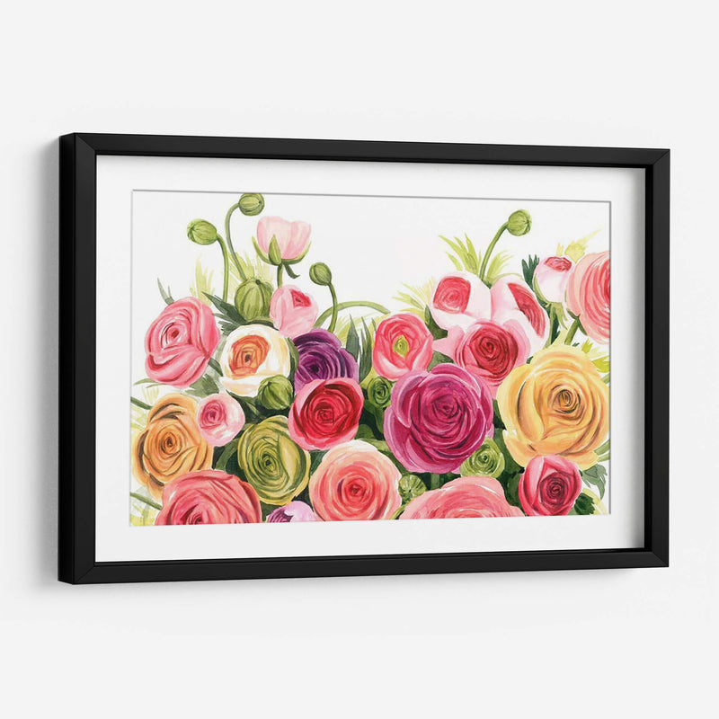 Ranunculus Panorama - Grace Popp | Cuadro decorativo de Canvas Lab