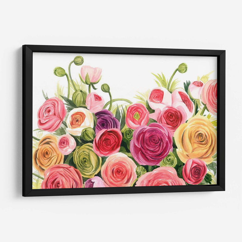 Ranunculus Panorama - Grace Popp | Cuadro decorativo de Canvas Lab